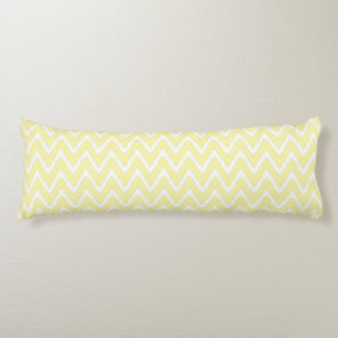 Cream Southern Cottage Chevrons Body Pillow