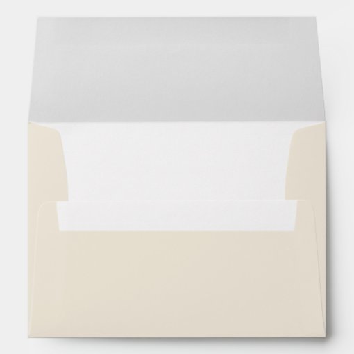Cream Tan with Return Address Envelope | Zazzle