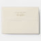 Cream Wedding Invitation Envelope