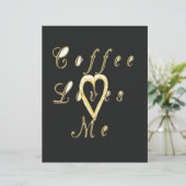 Creamy Coffee Lovers Design (Standing Front)