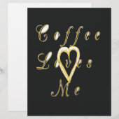 Creamy Coffee Lovers Design (Front/Back)