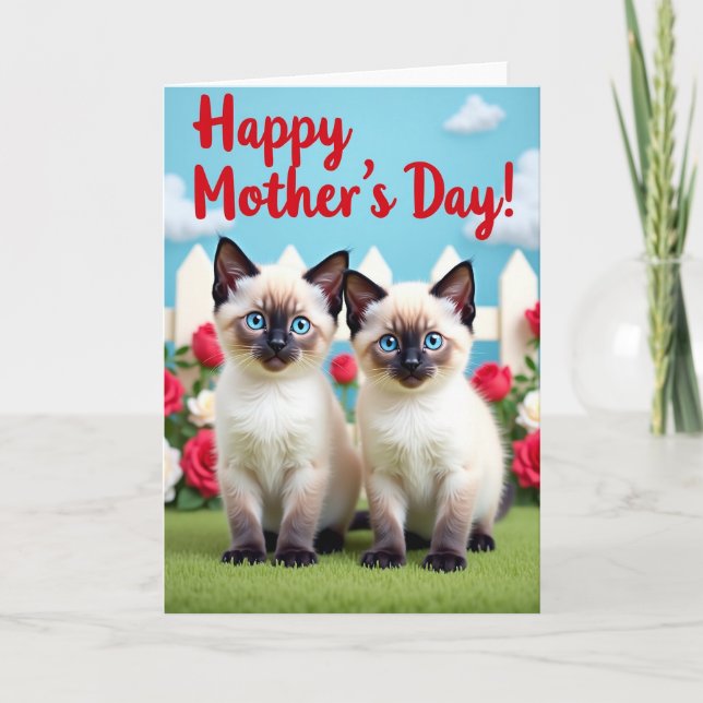 Creamy Kitten Friend Card (Front)