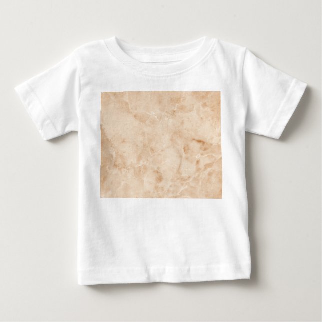 Creamy Marble Texture Baby T-Shirt (Front)