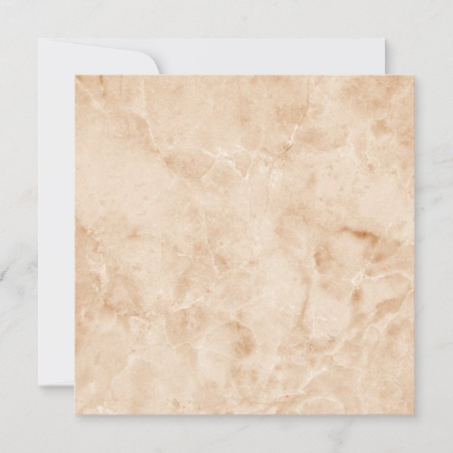 Creamy Marble Texture Card (Front)