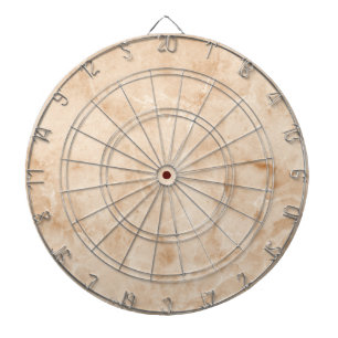 Creamy Marble Texture Dart Board