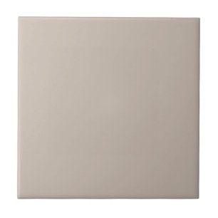 Creamy Mushroom Solid Color Ceramic Tile