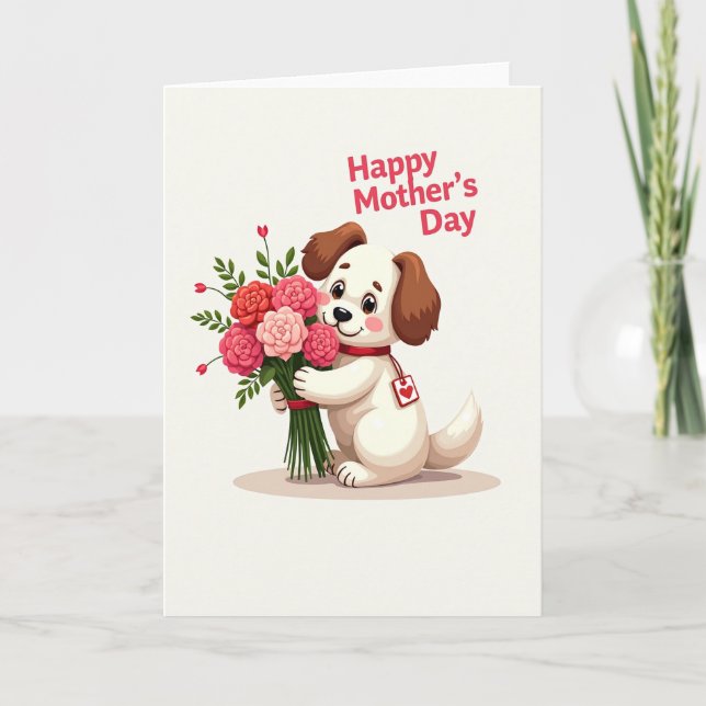 Creamy Puppy Love Card (Front)