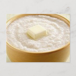 Creamy Southern Grits Recipe Postcard