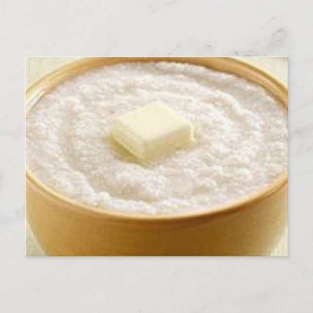 Creamy Southern Grits Recipe Postcard (Front)