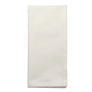 Creamy White Solid Color Cloth Napkin