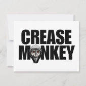 Crease Monkey (Hockey Goalie) (Front)