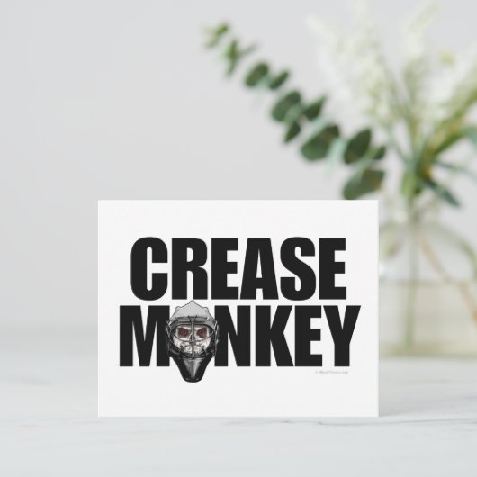 Crease Monkey (Hockey Goalie) (Standing Front)