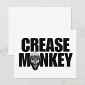 Crease Monkey (Hockey Goalie) (Front/Back)