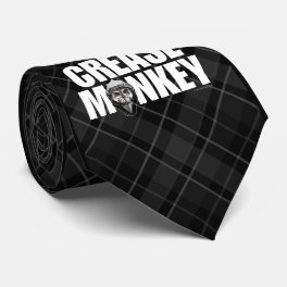 Crease Monkey (Hockey Goalie) Neck Tie