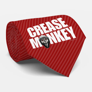 Crease Monkey (Hockey Goalie) Neck Tie