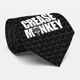 Crease Monkey (Hockey Goalie) Neck Tie