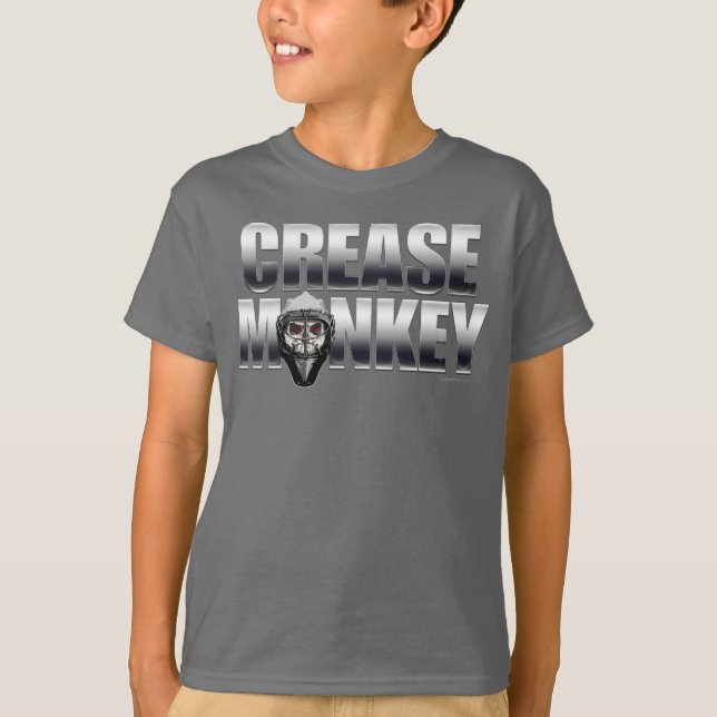 Crease Monkey (Hockey Goalie) T-Shirt