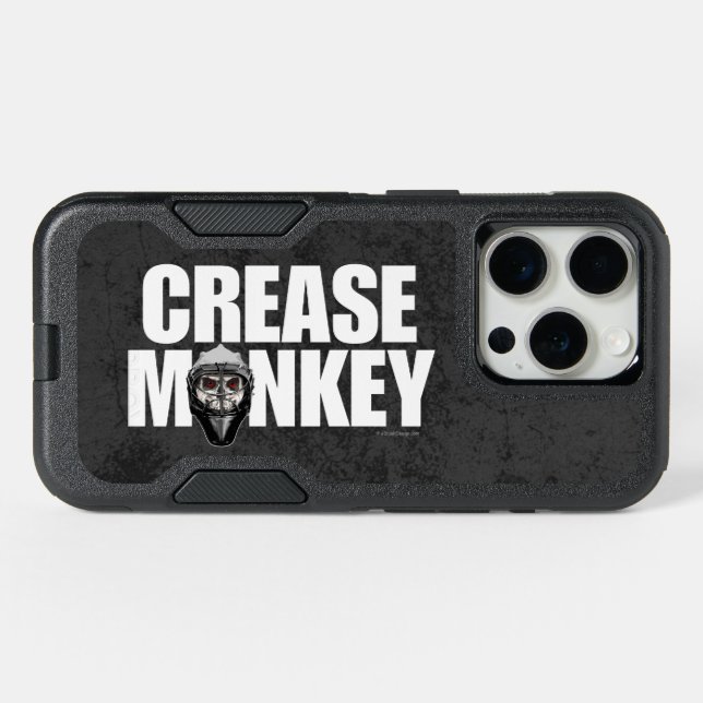 Crease Monkey (hockey) Otterbox iPhone Case (Back Horizontal)