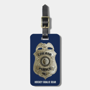 Crease Police (Hockey Goalie) Luggage Tag