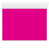 Creat Your Own Megenta Invitation Postcard (Inside Horizontal (Bottom))