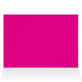 Creat Your Own Megenta Invitation Postcard (Inside Horizontal (Top))