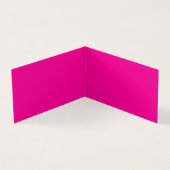Creat Your Own Megenta Invitation Postcard (Inside)