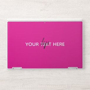 Creat Your Own Megenta Invitation Postcard HP Laptop Skin