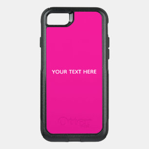 Creat Your Own Megenta Invitation Postcard OtterBox Commuter iPhone SE/8/7 Case