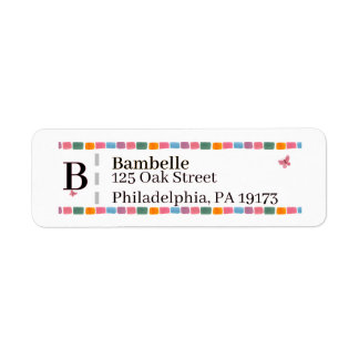 Creat Your Personalized Return Address Label