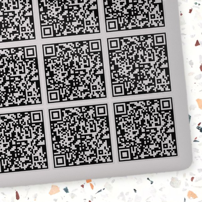 Create 9 Scannable QR Codes Instantly Transparent Sticker (Creator Uploaded)