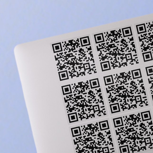 Create 9 Scannable QR Codes | Transparent Sticker (Creator Uploaded)