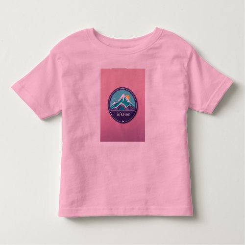 create a badge for inspire fables brand toddler t_shirt