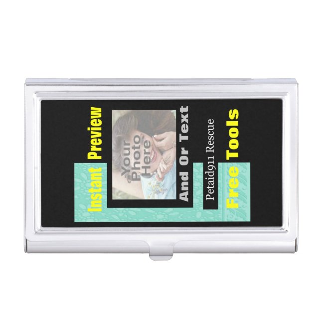 Create A Business Card Holder 4 Rescue (Front)