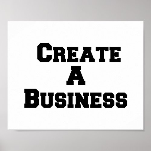 Create A Business Poster