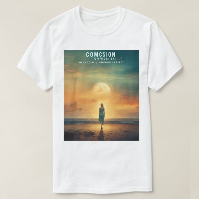 create a captivating memoir book cover that convey T-Shirt (Design Front)