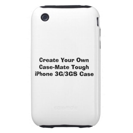 Create A Case-mate Tough™ Iphone 3g Case