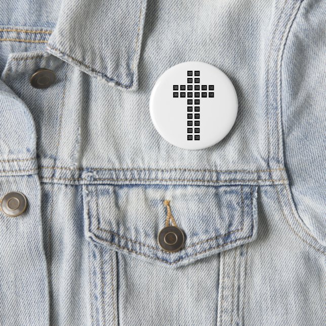 Create a Cross Pattern with any Logo or Image Button (In Situ)