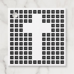 Create a Cross Pattern with any Logo or Image Favo Favor Tags