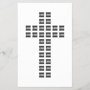 Create a Cross Pattern with any Logo or Image Flyer