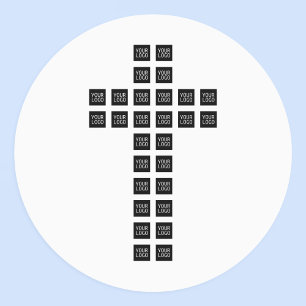 Create a Cross Pattern with any Logo or Image Labels