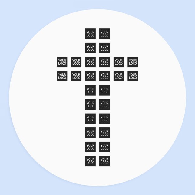 Create a Cross Pattern with any Logo or Image Labels (Creator Uploaded)