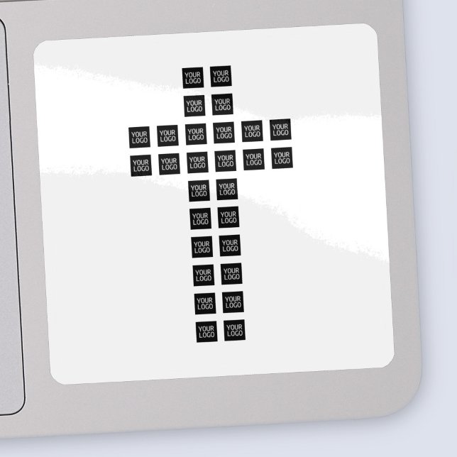 Create a Cross Pattern with any Logo or Image Sticker (Creator Uploaded)