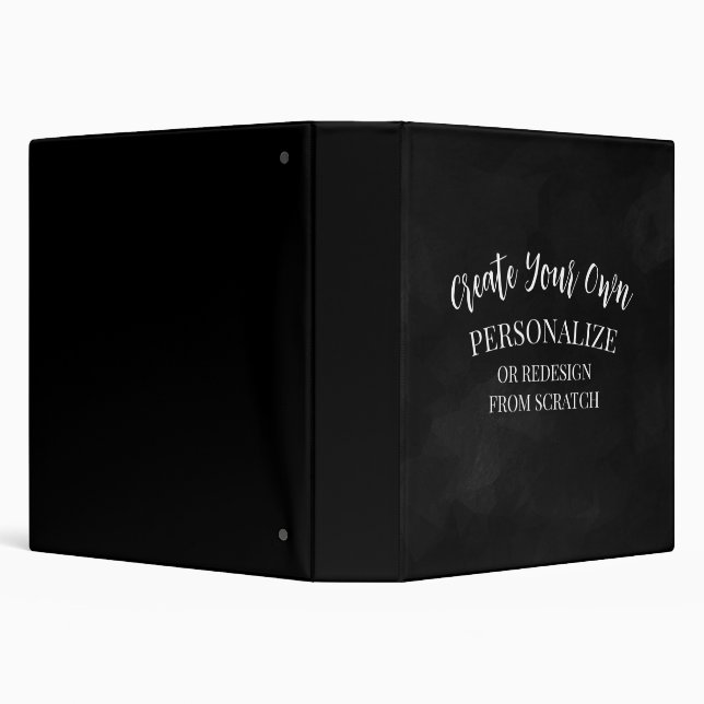 Create a Custom 3 Ring Binder (Background)