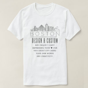 Create A Custom Boston, Massachusetts Themed T-Shirt