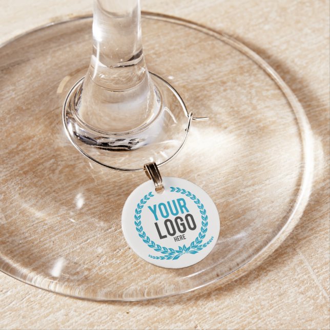 Create A Custom Business Logo | Graphic Wine Charm (In Situ)