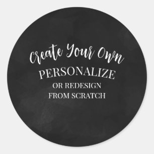 Create a Custom Classic Round Sticker