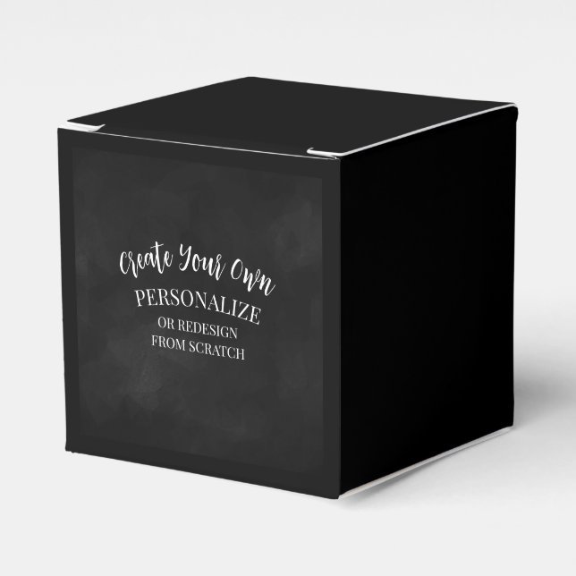 Create a Custom Favor Boxes (Front Side)