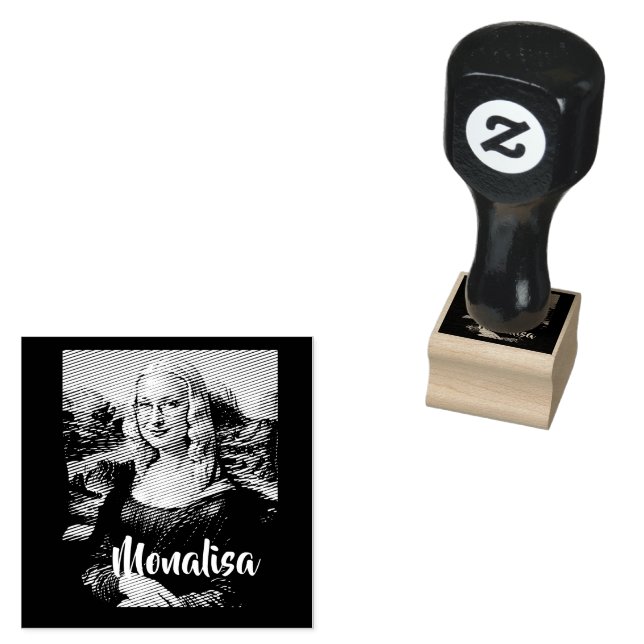 Create A Custom Funny Face  Rubber Stamp (Stamped)