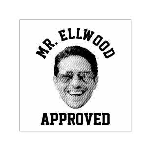 Create A Custom Funny Face Teacher Approval Self-inking Stamp