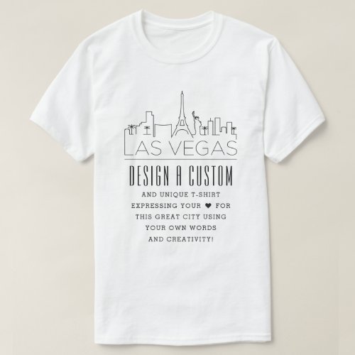 Create A Custom Las Vegas Nevada Themed T_Shirt